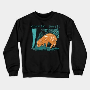 Corner Smell (For dark background) Crewneck Sweatshirt